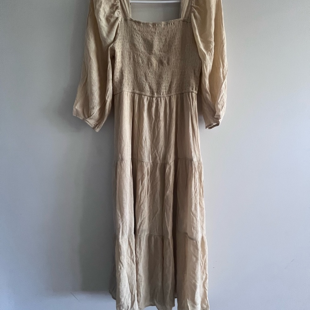 Elegant yellow Women's Dress